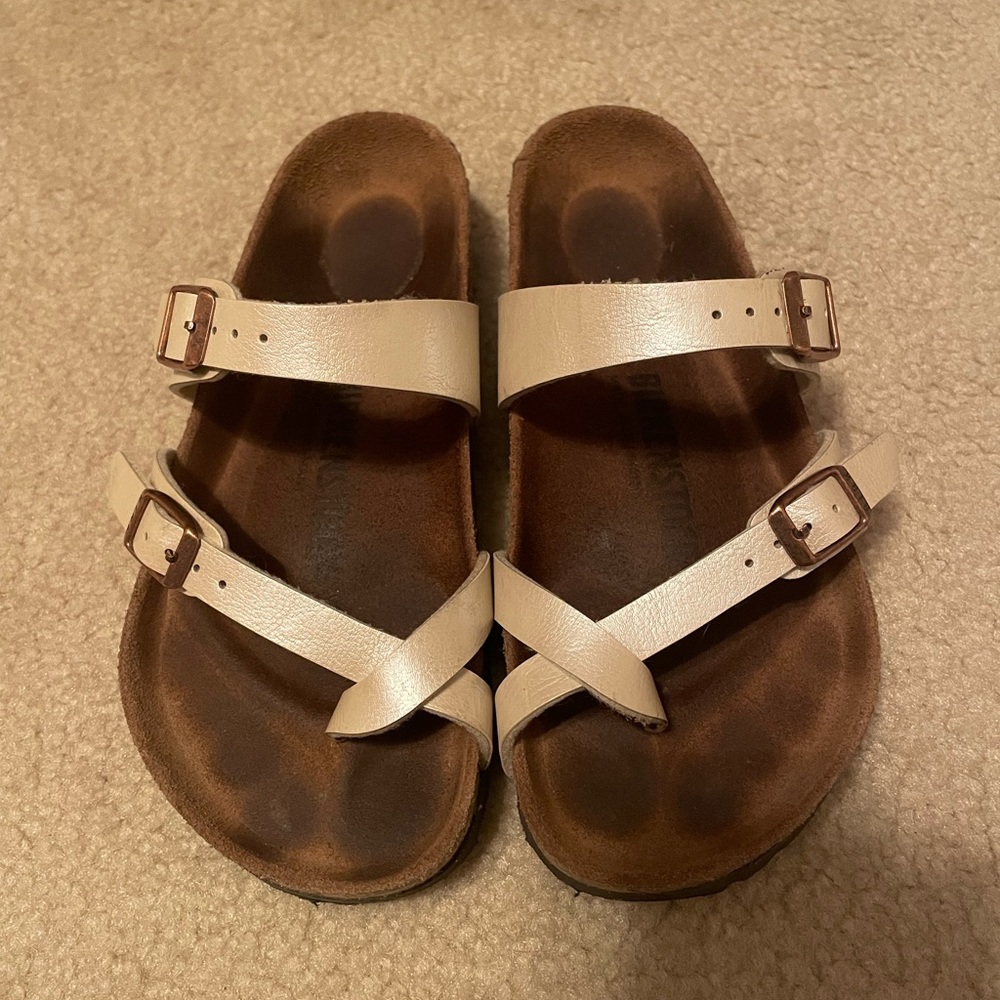 Graceful pearl mayari Birkenstock sandals